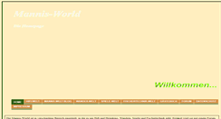 Desktop Screenshot of mannis-world.de